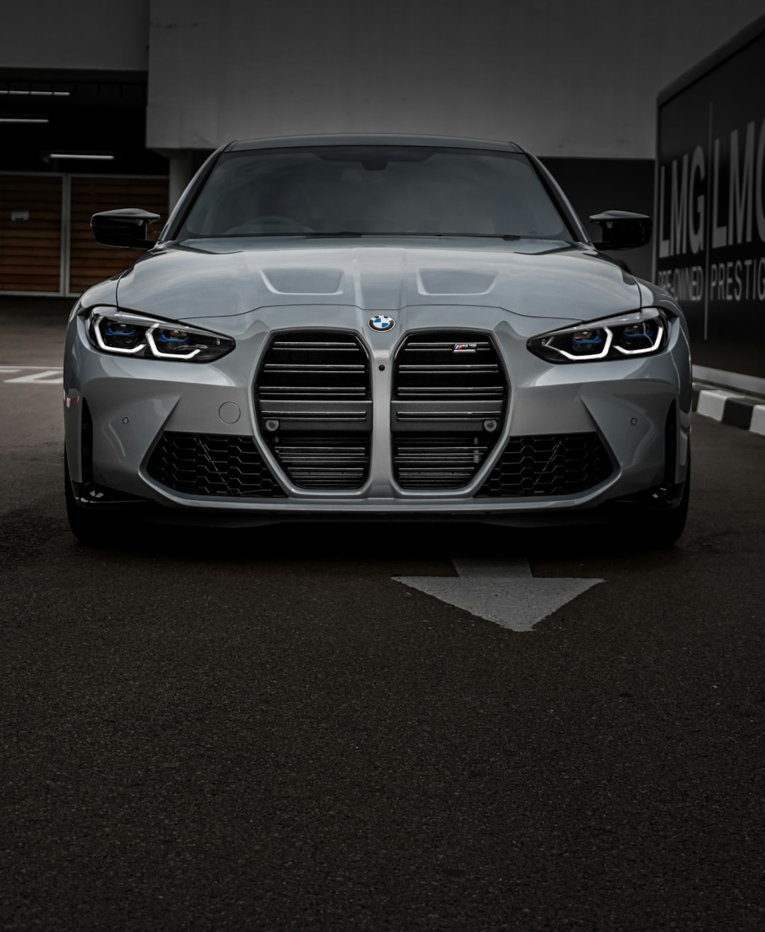 Brooklyn Grey BMW M4 Competition with Kyalami Orange Leather